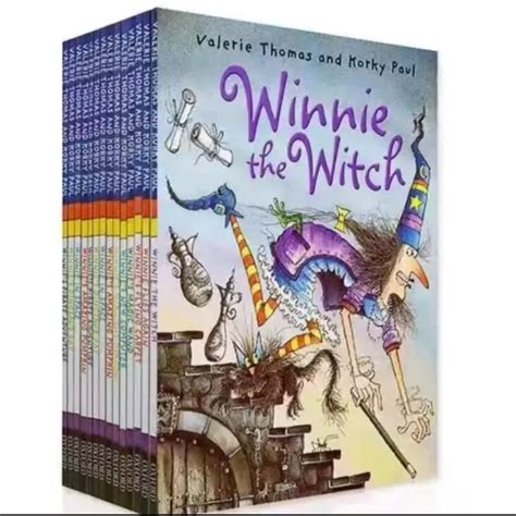 Step into the fascinating world of Winnie the Witch: A captivating book collection